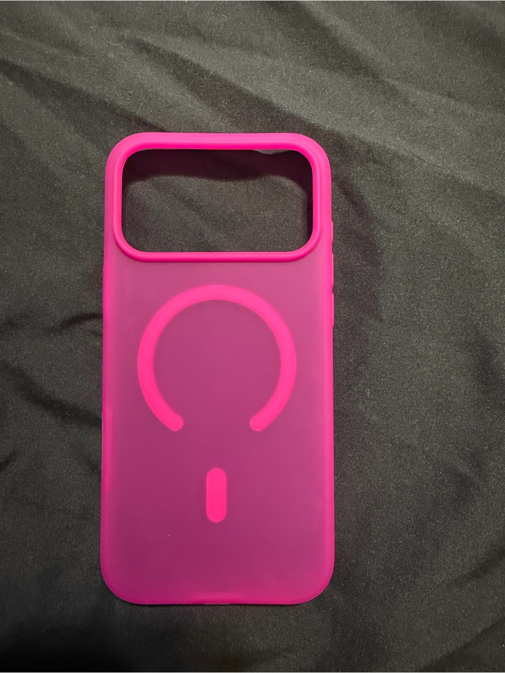Pink Silicone MagSafe-Compatible Phone Case